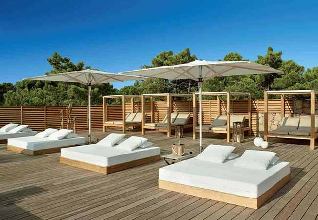 Hotel and resort outdoor furniture.