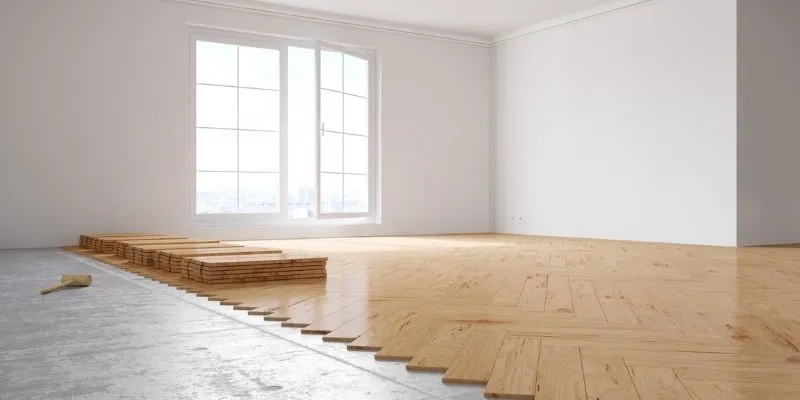 Installation Of Laminate Parquet Flooring
