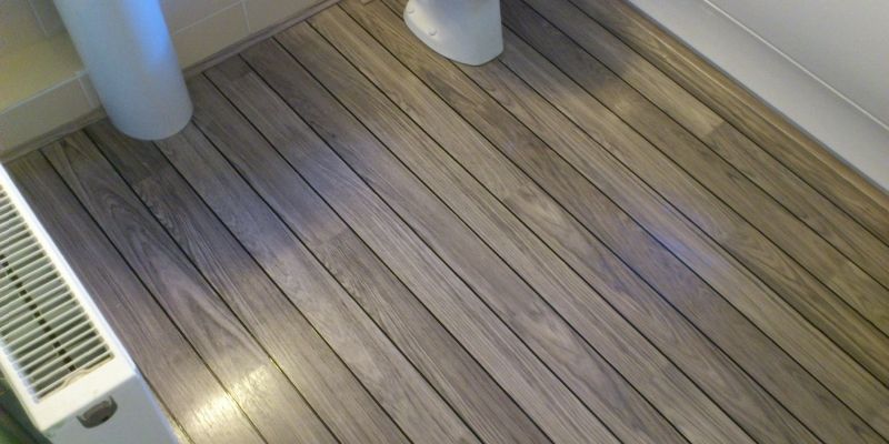 Lack Of Moisture Barrier In Bathroom Hardwood Flooring