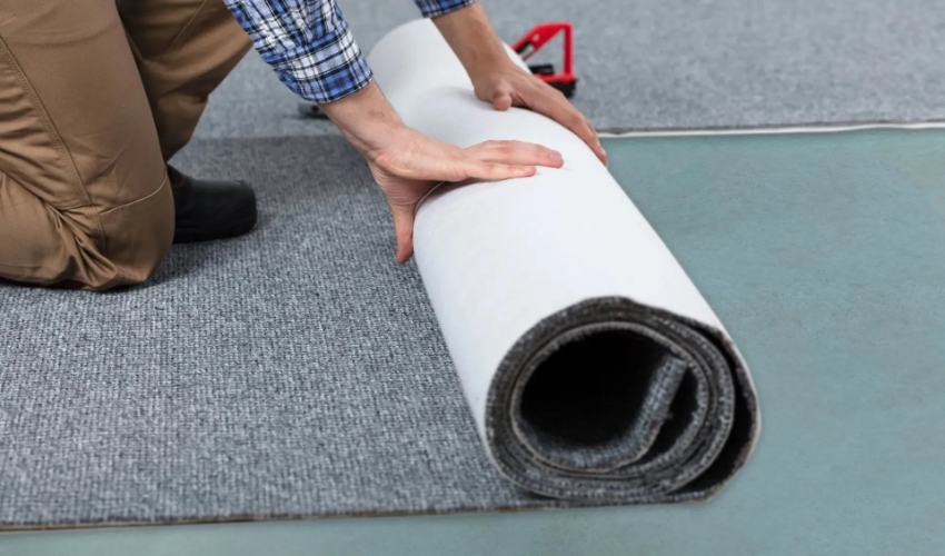 Carpet Floor Covering Offers a Quick Installation