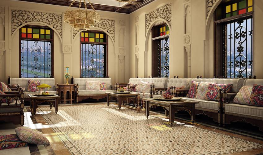 Comfortable Arabic Furniture For Majlis