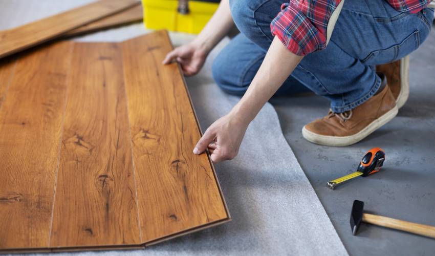 How Professionals Install Laminate Floor So Perfectly