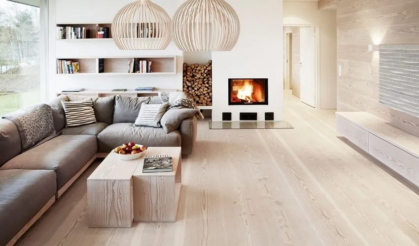 Lighter Wood Laminate Shades