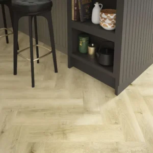 Balmoral Natural Oak Herringbone parquet flooring