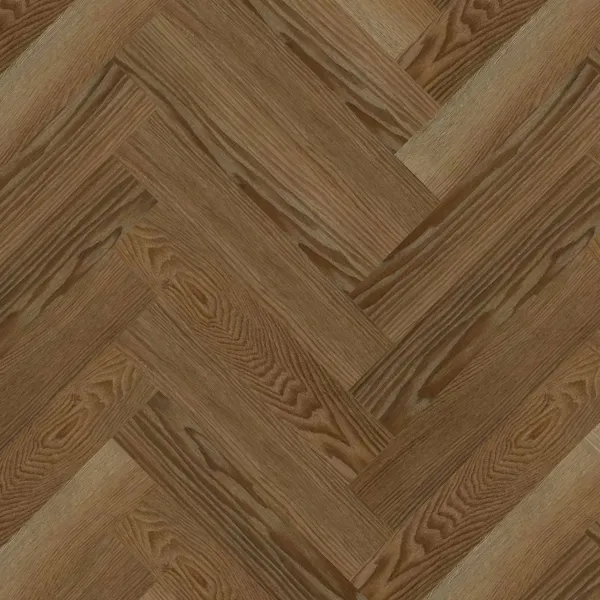 Golden Oak Herringbone
