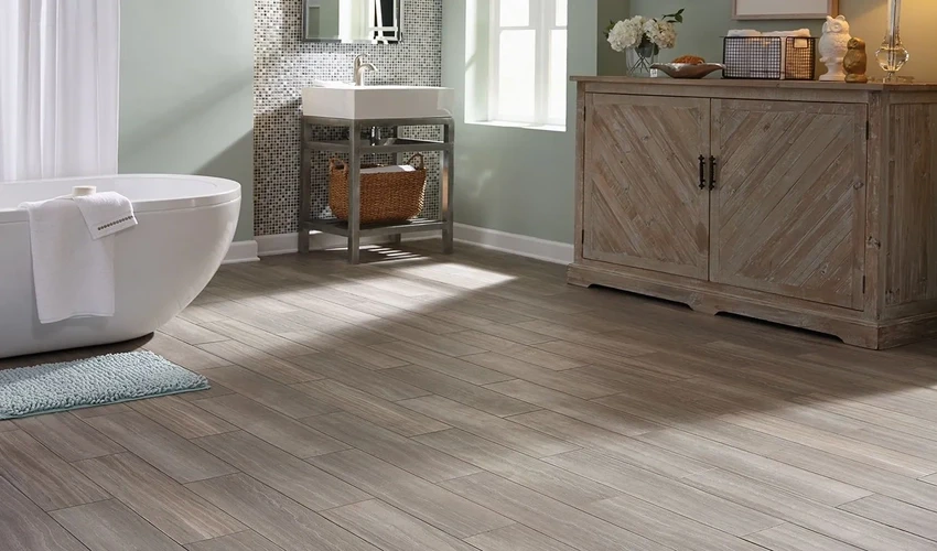 Luxury Vinyl Tiles install in Dubai Apartment