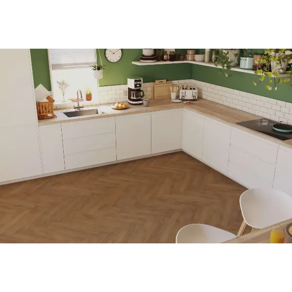 Wickes Harlington Medium Oak laminate flooring