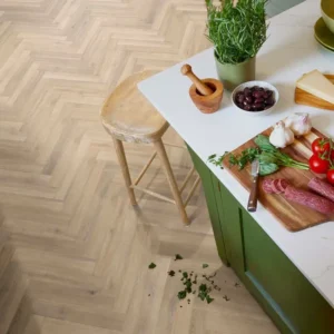 Naked Blond Oak Parquet