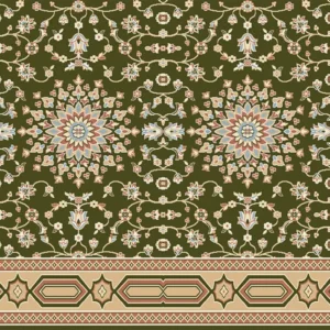 Al Kawthar Mosque Carpet Green