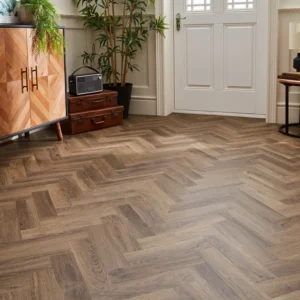 Elegance Herringbone Lodge Oak Parquet flooring