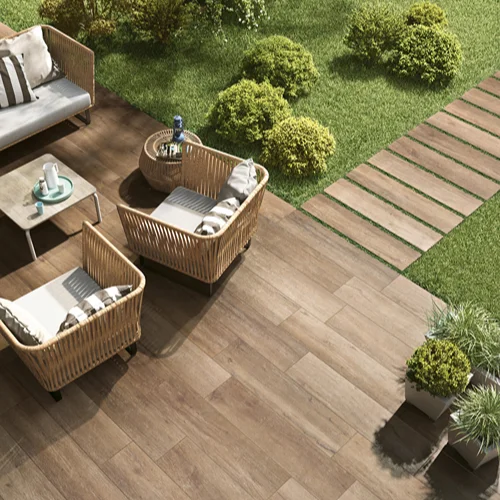Garden Wooden Flooring In Dubai