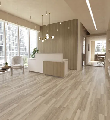 LVT Flooring Commercial Project Dubai