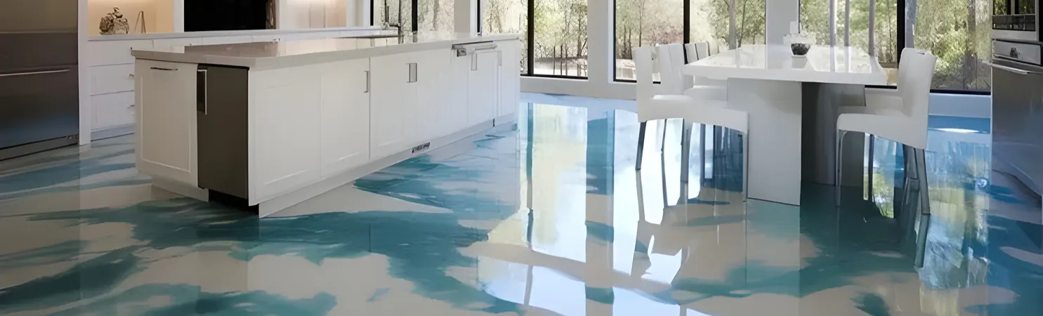 After Epoxy Flooring Installation