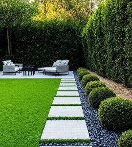 Artificial grass in Dubai for outdoor space