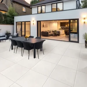 Nexus White 2CM Outdoor Tiles