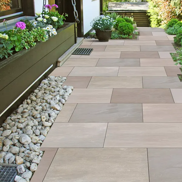 Outdoor Porcelain Tiles Installation project in Dubai