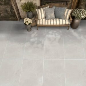 Sanathan White 20mm Outdoor Porcelain Tile