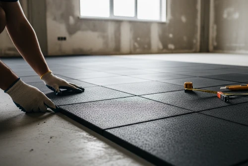 Gym Flooring Installation in Dubai