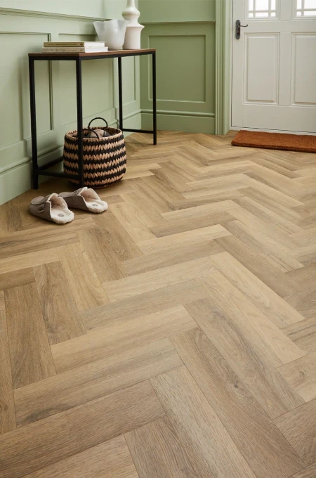 Herringbone Style Parquet flooring in Dubai