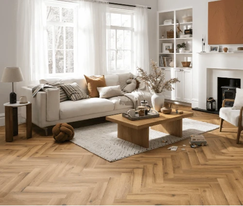 custom design herrinbone flooring dubai