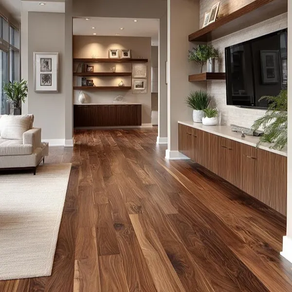 walnut wooden flooring