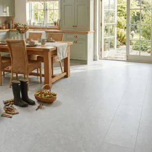 Concrete Effect Grey SPC Vinyl Flooring