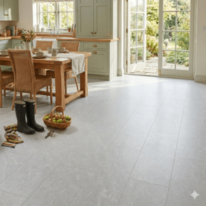 Concrete Grey SPC Vinyl Flooring