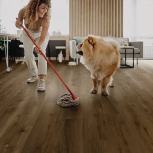 Hillside Hickory Chestnut Vinyl Tile Flooring