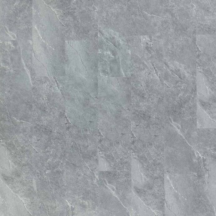 Mid Grey Slate SPC Vinyl Flooring