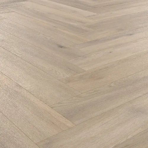 Naked Blond Oak Herringbone