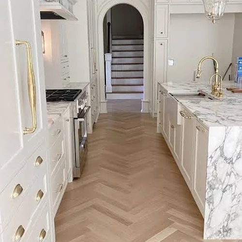 Chevron Pattern Wood Flooring