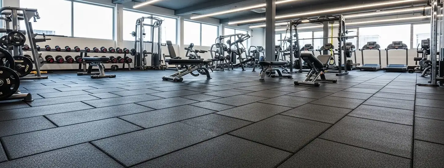Gym Transformation With Rubber flooring