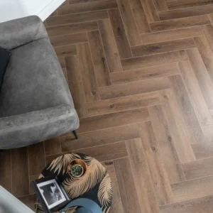 Tan Herringbone LVT Floorings
