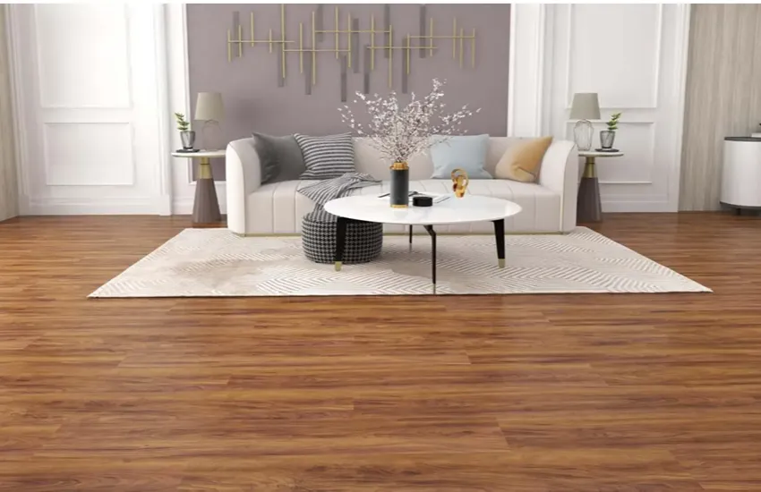 spc flooring install in Living room