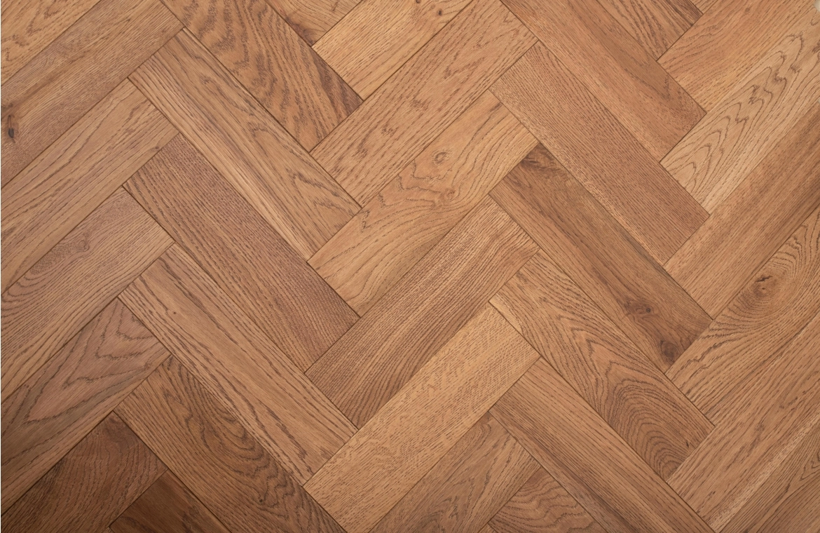Caramel Herringbone Flooring