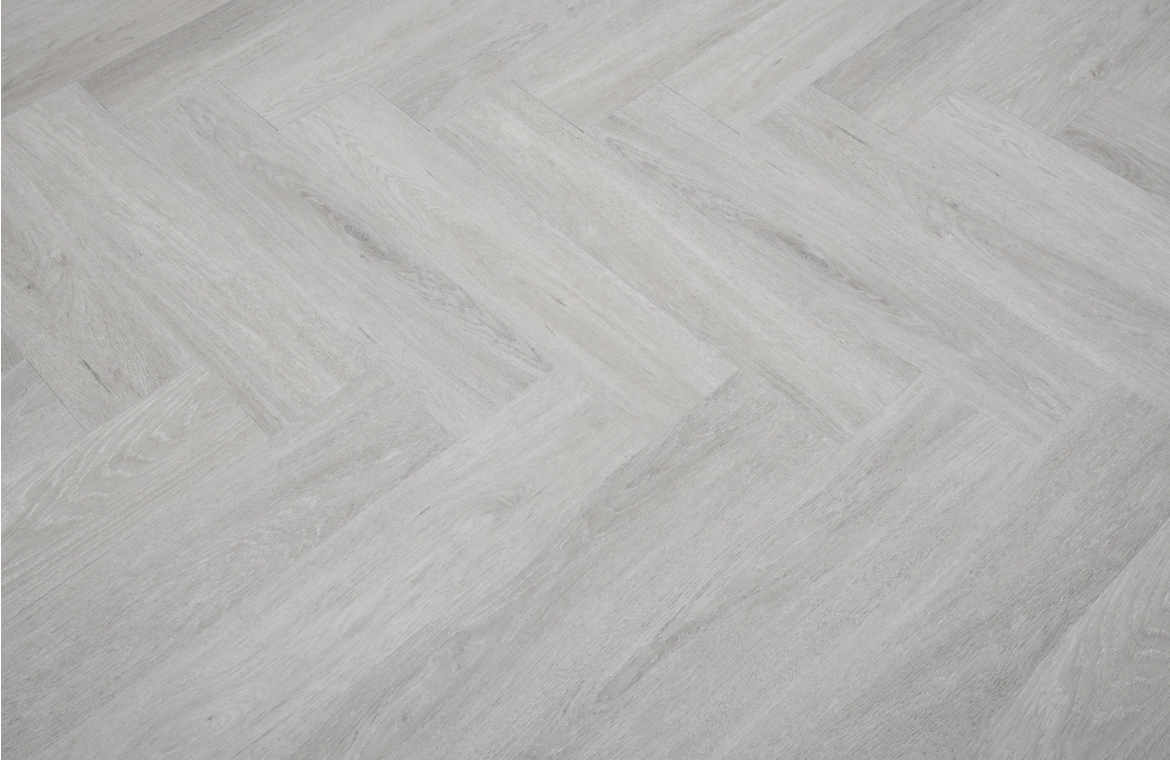 Pewter Herringbone Flooring