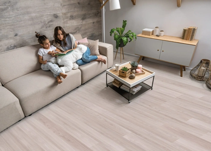 Light SPC Flooring Warm And Comforting