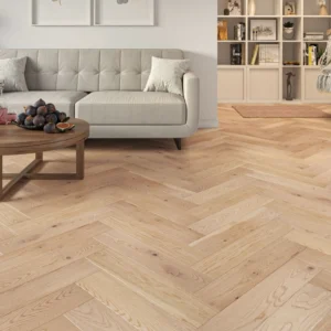 Wheat Herringbone Flooring