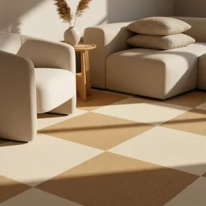Almeria Beige Carpet Tiles