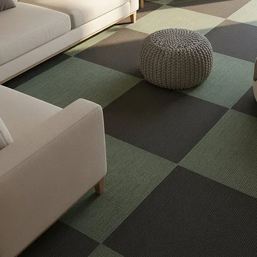 Almeria Black Carpet Tile-Flooring