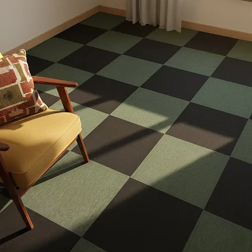 Almeria Black Carpet Tile Flooring