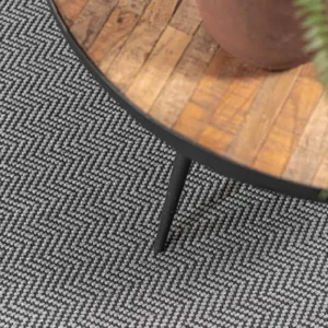 Chevron Designer Patterned Wall To Wall Carpets