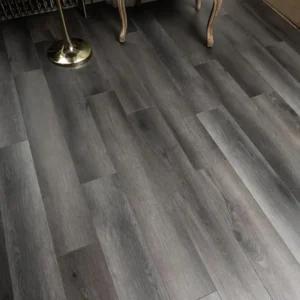 Dark Grey Straight Click SPC Flooring