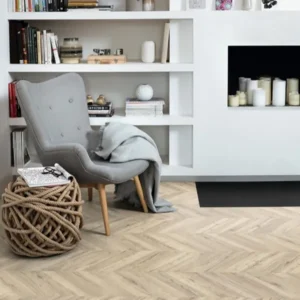 EGGER Light Rillington Oak Chevron Laminate Flooring