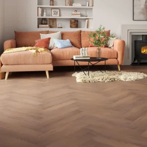 Empire Cabaret Oak 12mm Herringbone Laminate Flooring