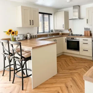 Ikura Oak Herringbone SPC Flooring