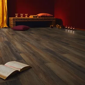 Kronotex Harbour Dark Oak 12mm Laminate Flooring