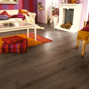 Kronotex Mill Dark Oak Brown 8mm Laminate Flooring