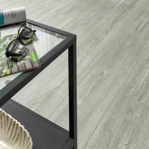 Light Grey Straight Click SPC Flooring