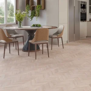 Manor Castle Oak 8mm Chevron Laminate Flooring